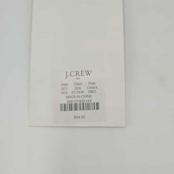 J Crew Factory Shell Drop Earrings Gold Tone NWT! NEW! - Picture 3 of 7